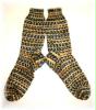 gelbe Norwegersocken